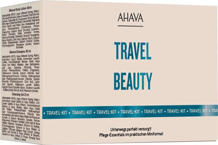 Actual product image Ahava Travel Beauty Travel Kit