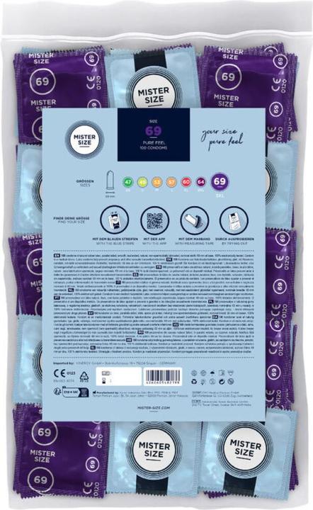 Produktbild Mister Size Pure Feel (100 Stk.)