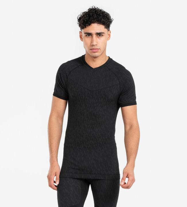 Kipsta Damen/Herren Fussball Funktionsshirt kurzarm - Keepdry schwarz (XXL)