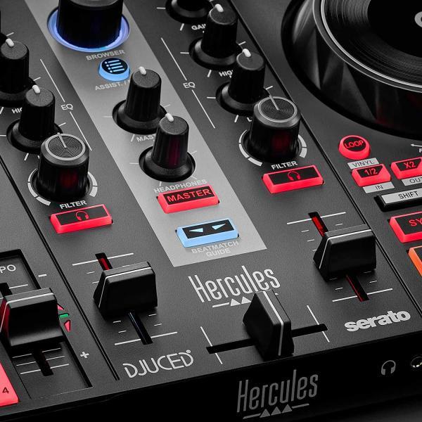 Produktbild Hercules DJ Control Inpulse 200 MK2 mit Kopfhörer