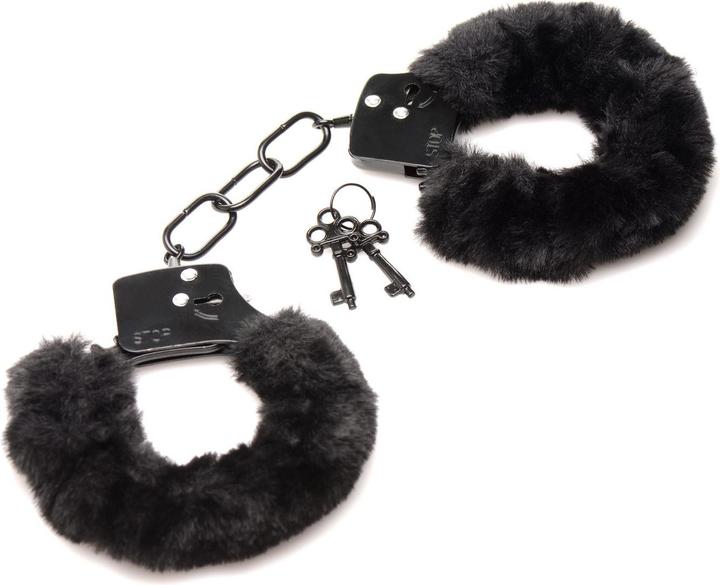 Image du produit Master Series Cuffed in Fur Furry Handcuffs (en fourrure)