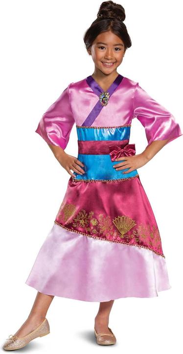 Actual product image Mulan Girls Deluxe Costume (128)
