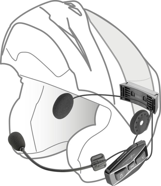 Actual product image Interphone Bluetooth Headset UCOM16 (Set of 1)