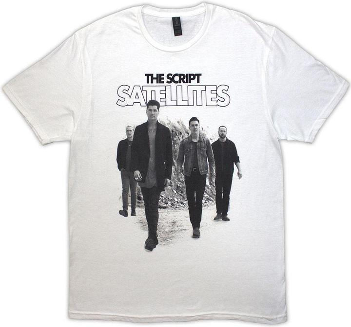 Immagine prodotto The Script Satellites Maglietta Foto della Band Adulto Unisex (M)