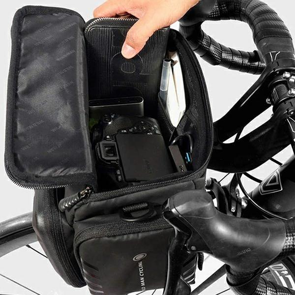 Produktbild Wildman Torba na ramę roweru GS6 uchwyt rowerowy czarna/black
