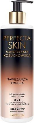 Actual product image Perfecta Magorzata Kozuchowska Moisturizing 3-In-1 Face Cleansing Emulsion 300ml (Cleansing lotion, 300 ml)
