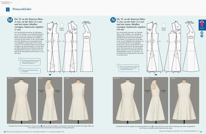 Image du produit Kleid-Grundschnittvariationen (Allemand, Harumi Maruyama, 2023)