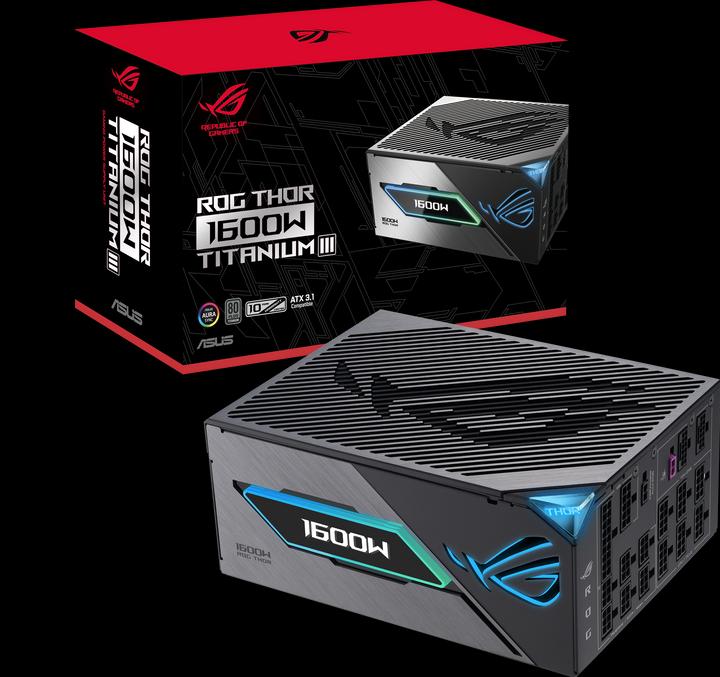 Actual product image ASUS ROG Thor Titanium III (1600 W)
