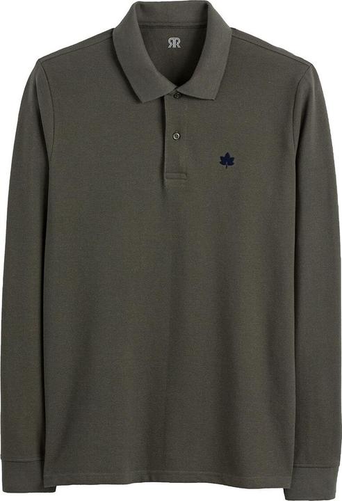Produktbild La Redoute Collections Langärmeliges Poloshirt (3XL)