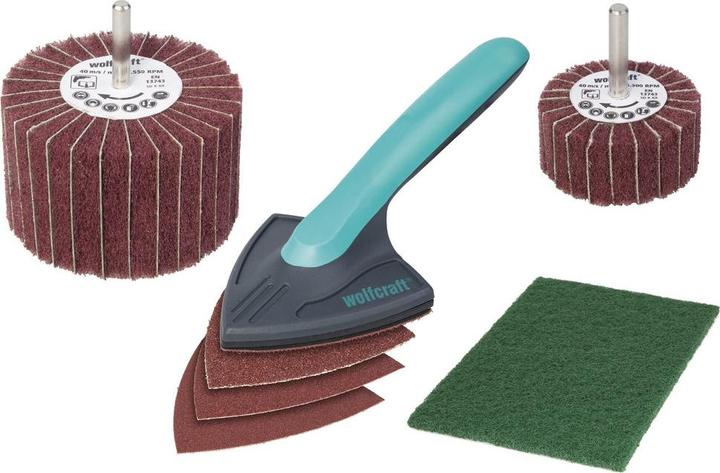 Produktbild wolfcraft wolfcraft 1 Holz-Bearbeitungs-Set 7-tlg.