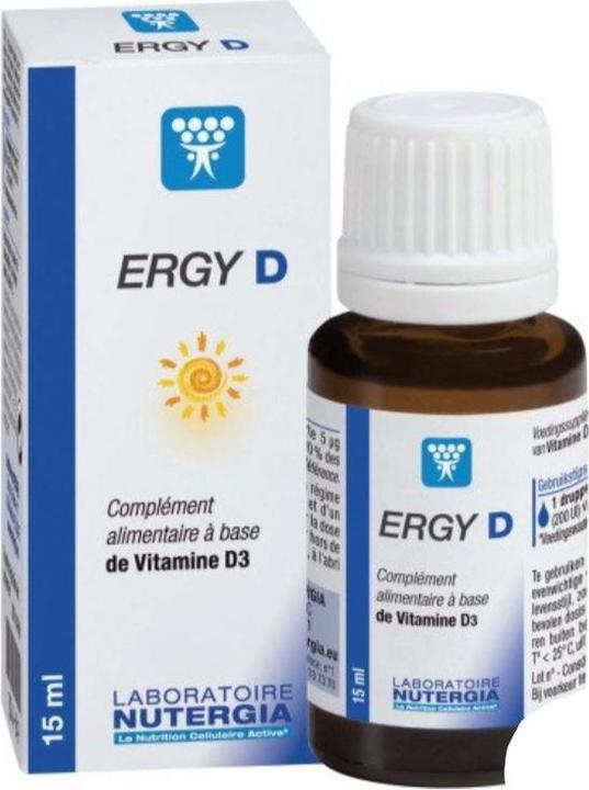 Actual product image Nutergia Ergy D liq (1 Piece, Droplet, 49 g)