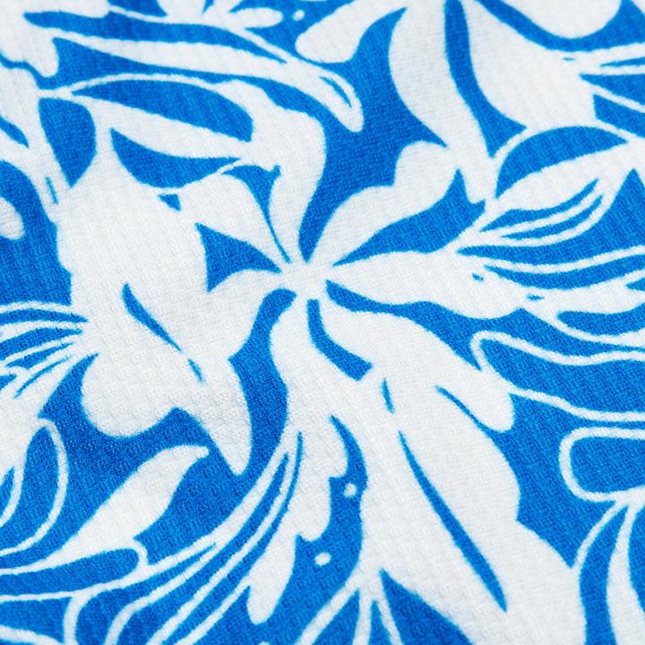 Image du produit Olaian Haut de maillot de bain surf Fille - Lizy cobe bleu et blanc (10, 11, 12)