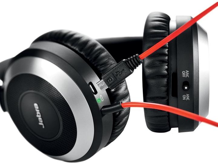Immagine prodotto Jabra Evolve 80 UC Duo (cuffie con jack da 3,5 mm) (Cablato)