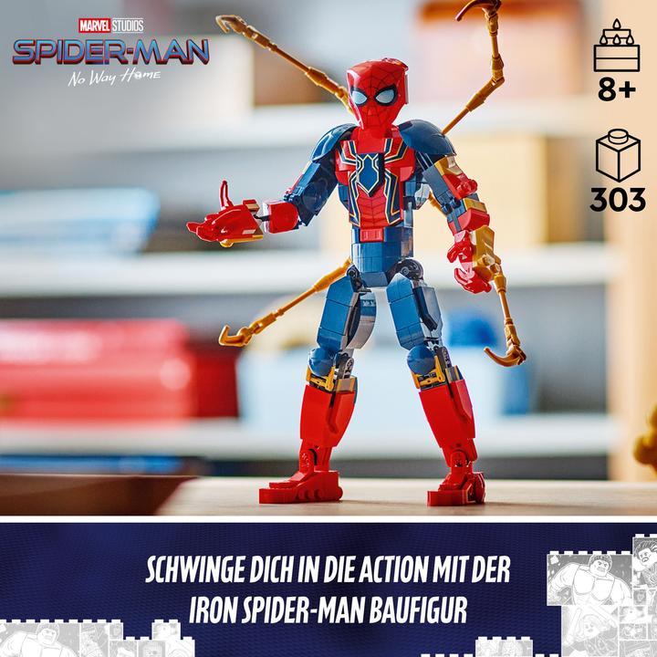 Immagine prodotto LEGO Figura di costruzione di Iron Spider-Man (76298, LEGO Marvel)