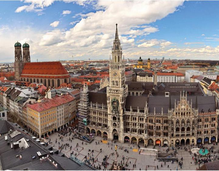 Image du produit Trenddeko Munich Skyline Panorama (672 x 260 cm)