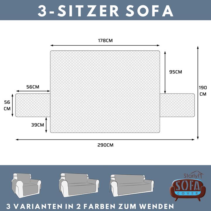 Immagine prodotto Starlyf Sofa Cover (Protezioni per divani)