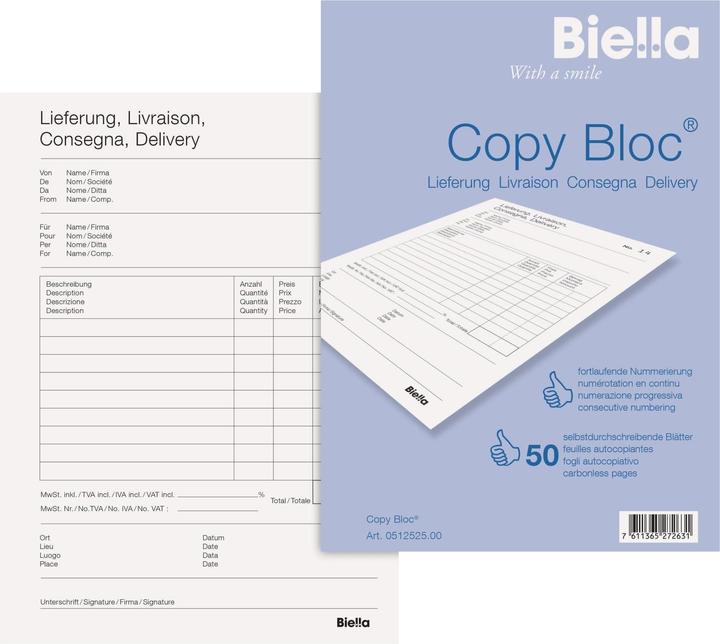 Actual product image Biella Copy Block Copy Block (100 x)