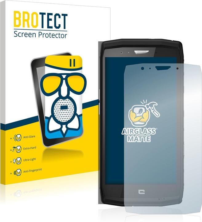 Actual product image BROTECT AirGlass Glass Matte (1 Piece, Crosscall Trekker-X4)