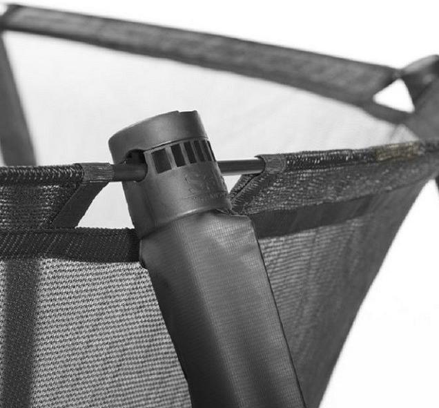 Actual product image Salta Premium Ground - inground trampoline met veiligheidsnet - 396 cm - Groen (396 cm)
