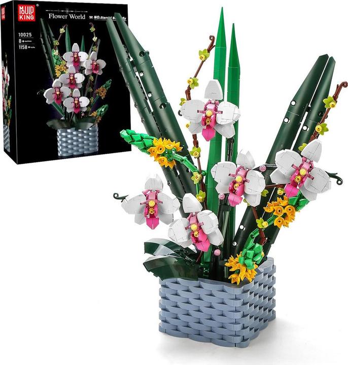 Produktbild Mould King Nachtfalterorchidee (1158 Teile)