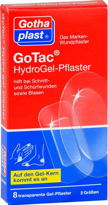 Gothaplast GoTac Hydro Gel Plaster, 8 pcs. plasters (8 x)