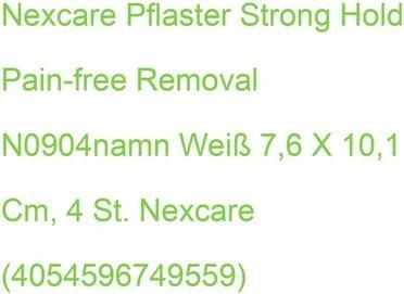 Produktbild Nexcare Strong Hold Pflaster (4 x)