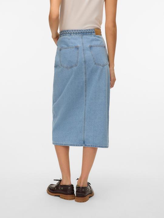 Produktbild Vero Moda VMVERI Hohe Taille Midirock Jeansrock (L)