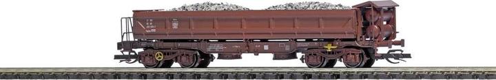 Actual product image Busch 31424 TT Zweiseitig-Kippwagen Fakks mit Schotterladung, gealtert der DB (Track IV)
