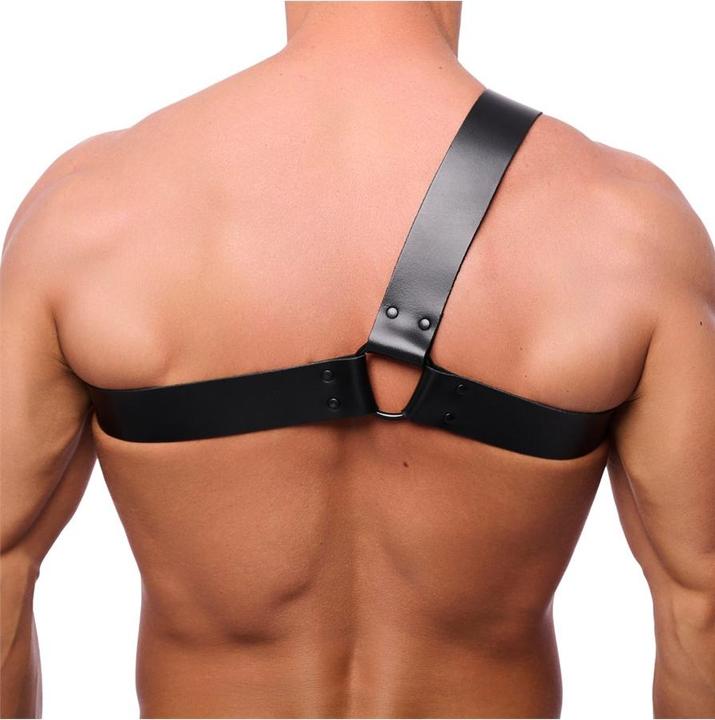 Produktbild The Red Premium Leder-Harness "HALF" (S/M)