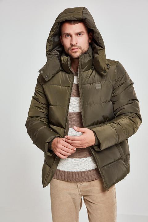 Actual product image Urban Classics Hooded Puffer Jacket (S)