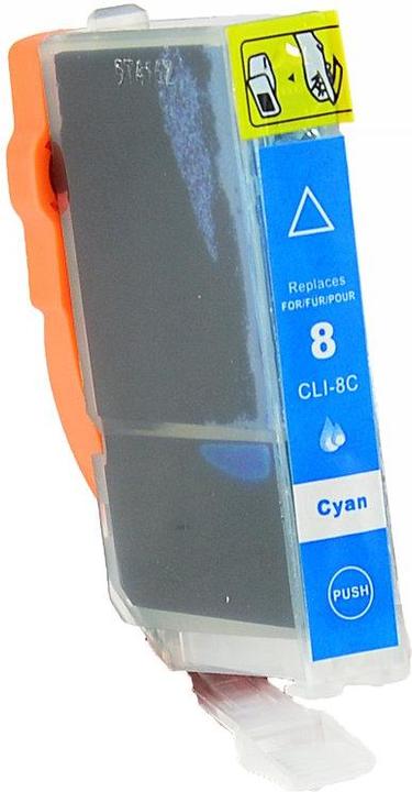 Actual product image Hermex Alternative ink cartridge to Canon PGI-5PGBK, CLI-8 CMYK (M, C, Y, PGBK, FC)