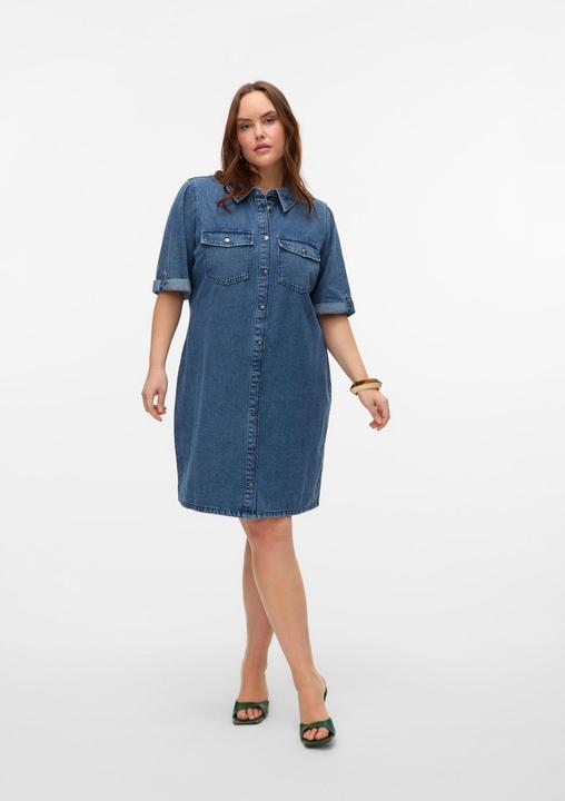 Actual product image Vero Moda VMCJENNIE Kurzes Kleid Jeanskleid (50)