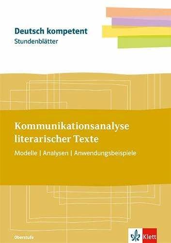 Produktbild deutsch.kompetent Stundenblätter Kommunikation untersuchen (Deutsch, Ernst Klett Verlag, 2023)