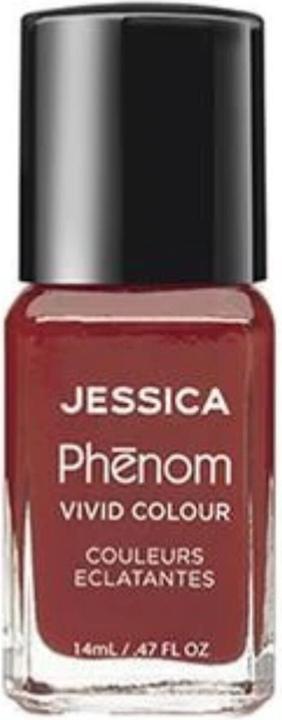 Jessica Phenom Vivid Colour Nagellack Langanhaltender Gel-ähnlicher Nagellack ohne UV-Licht 14ml (Farblack)
