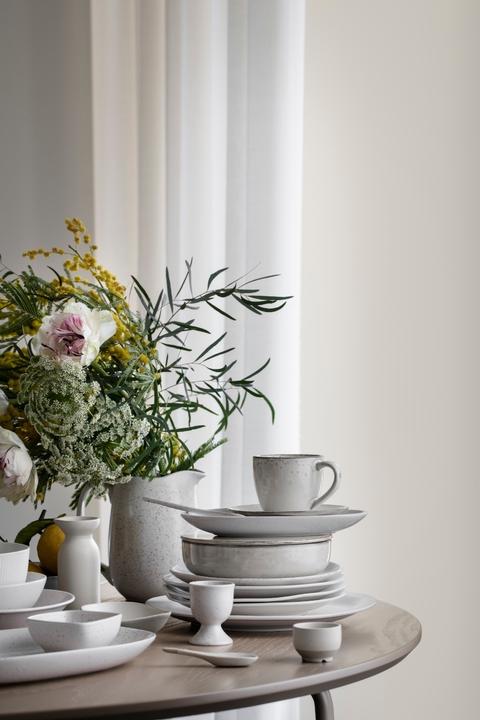 Produktbild Broste Copenhagen Nordic Cake Plate, Stoneware - Vanilla