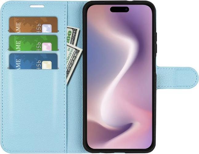 Immagine prodotto MU Classic Serie di copertine per libri in pelle Litchi (Apple iPhone 16 Pro)