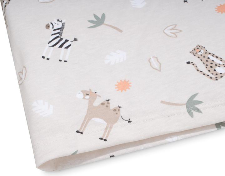 Produktbild Julius Zöllner Jersey Bezug Loop Comfy für Wickelauflage Softy, Savanne beige (85 x 75 cm)