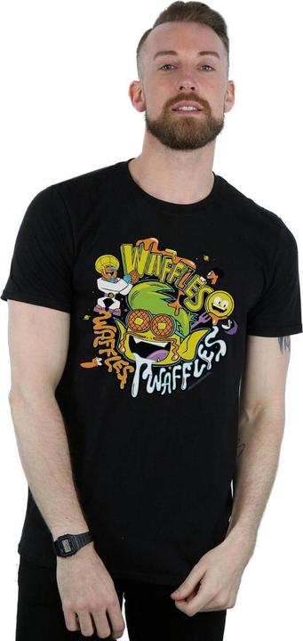 Immagine prodotto Teen Titans Go Waffle Mania Maglietta Uomo (L)