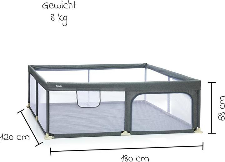 Immagine prodotto Fillikid Rio XL (120 cm, 180 cm)