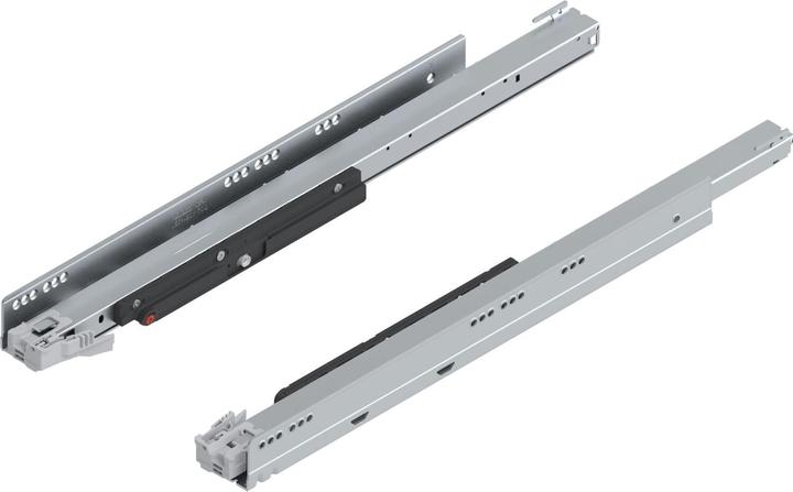 Blum LEGRABOX cabinet rail with TIP-ON, full extension, 70 kg, NL 600 mm, left/right, galvanised