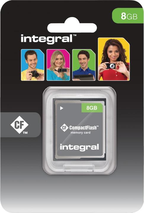 Productafbeelding INCF8GV2 Geheugenkaart 8 GB Compact Flash (8 GB, CFast)