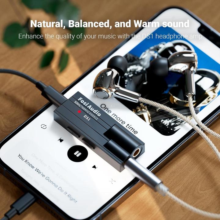 Immagine prodotto Fosi Audio DS1, 32-Bit/768 kHz DAC und Kopfhörerverstärker