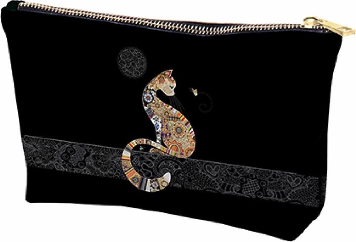 Kiub kulturbeutel trapez katze sitzend bug art jewels pm