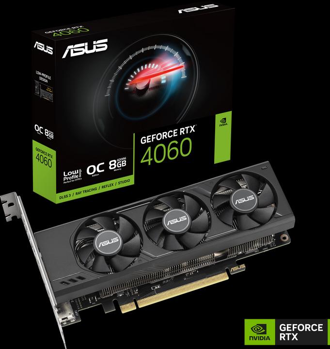 Actual product image ASUS GeForce RTX 4060 LP BRK OC Edition (8 GB)