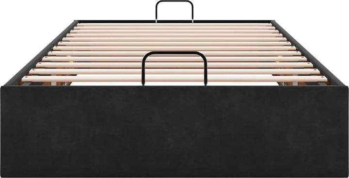 Immagine prodotto VidaXL Letto ottomano senza materasso nero 90x190 cm in velluto (90 x 190 cm)