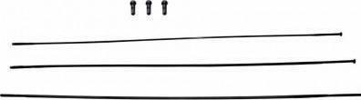 Produktbild Sram Spokes Nipples 3-pack 276mm Straight-Pull External Black