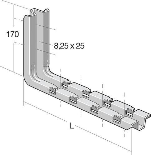 Image du produit Legrand Console 150mm CSN 150 GS CM556110 (Enrouleur de câble)