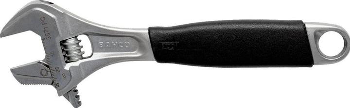 Image du produit Bahco Clé à molette ERGO, avec poignée caoutchoutée et mâchoire réglable - 33 mm (33 mm)
