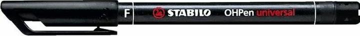 STABILO OHPen universal Folienstift permanent (Schwarz, 0.70 mm, 1 x)