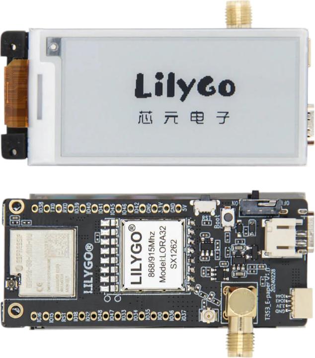 Immagine prodotto Lilygo Lora T3S3 E-Paper ESP32-S3 868Mhz SX1262